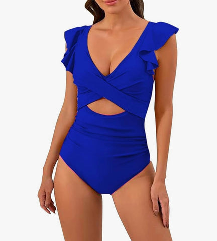 Royal Fierce One-Piece- swimwear
