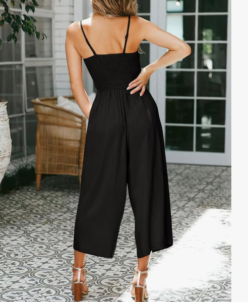 🖤 Gia Black Jumpsuit