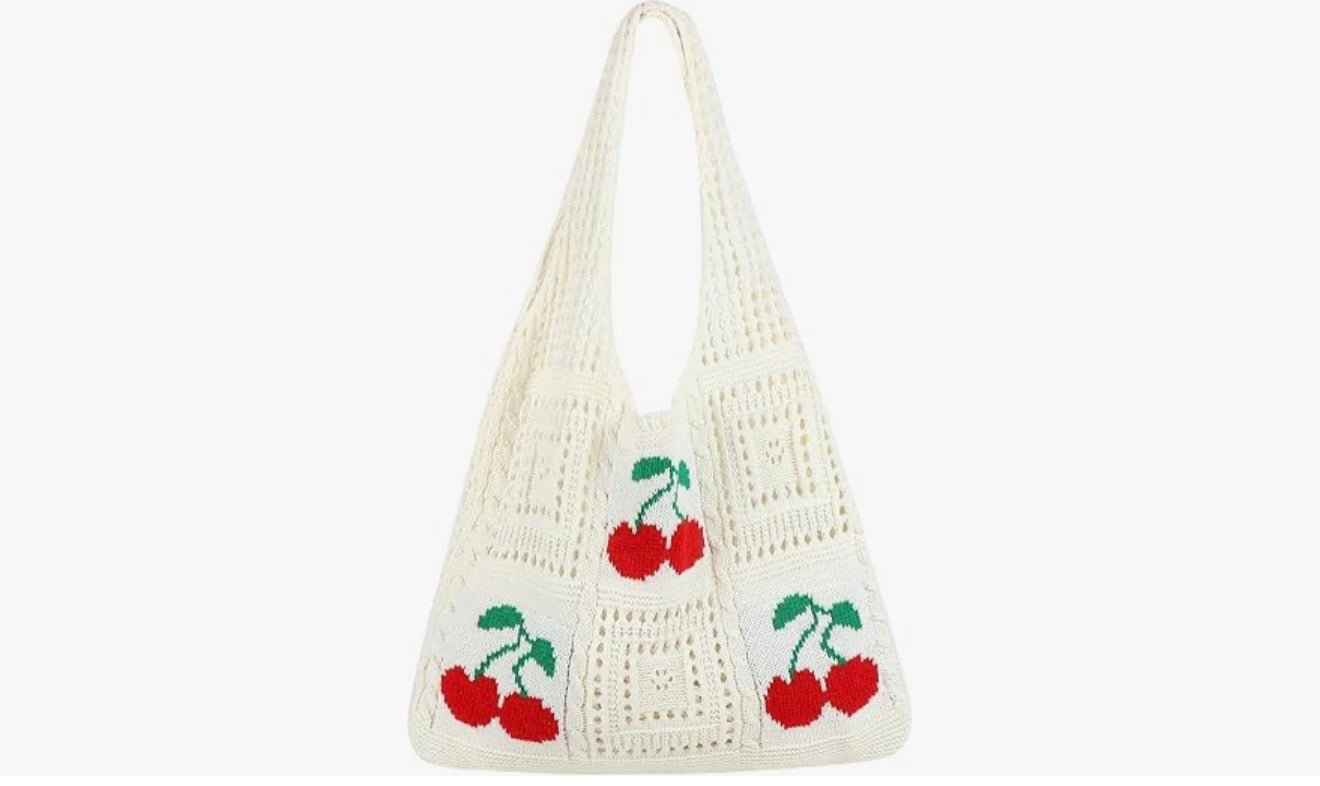 Topdear Crochet Tote Bag for Women – Stylish & Aesthetic Beach Bag