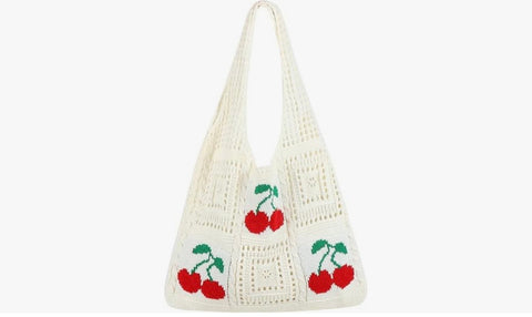 Topdear Crochet Tote Bag for Women – Stylish & Aesthetic Beach Bag