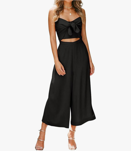 🖤 Gia Black Jumpsuit