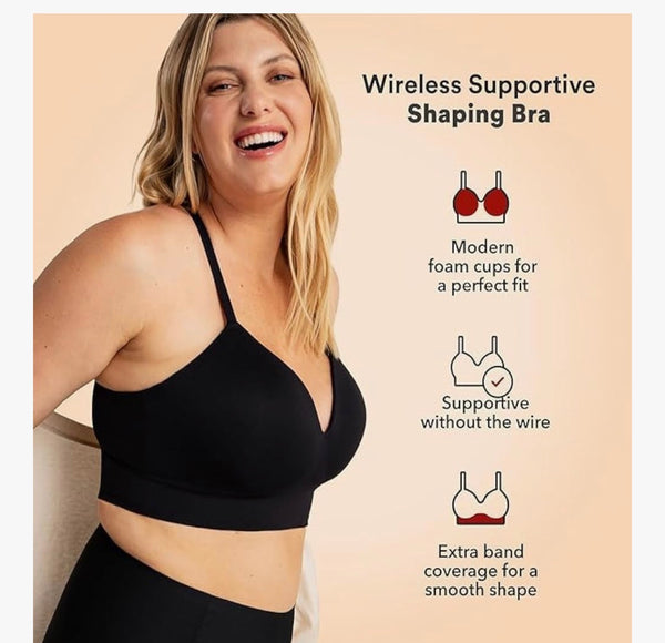 TRUEKIND Wireless Supportive
Shaping Bra