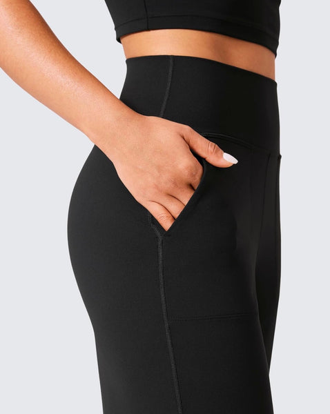 CRZ YOGA Butterlift Wide Leg Pants Pockets - High Waisted Yoga Lounge Buttery Soft Comfy Casual Womens