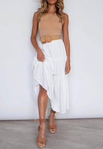 Soleil Boho Maxi Skirt