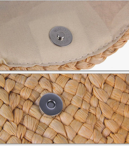 Straw Clutch Purses for Women Summer Beach Bags
Envelope Woven Clutch Handbags