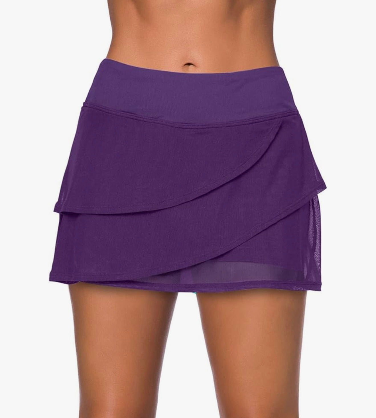 Aubrey Ruffle Swim Skirt