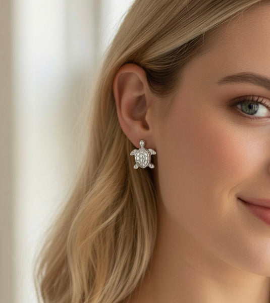 Turtle Stud Earrings