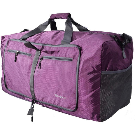 Heavy-Duty Honeycomb Polyester Duffel Bag – Extra Large, Foldable & Versatile