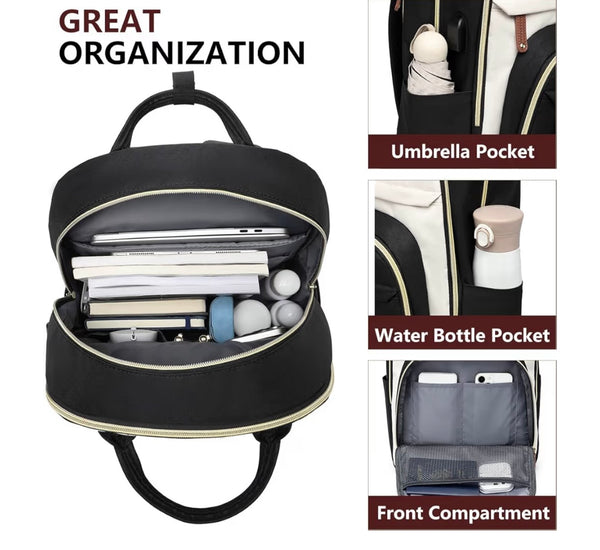 Large Capacity Women’s Laptop Backpack – BAGSWAN