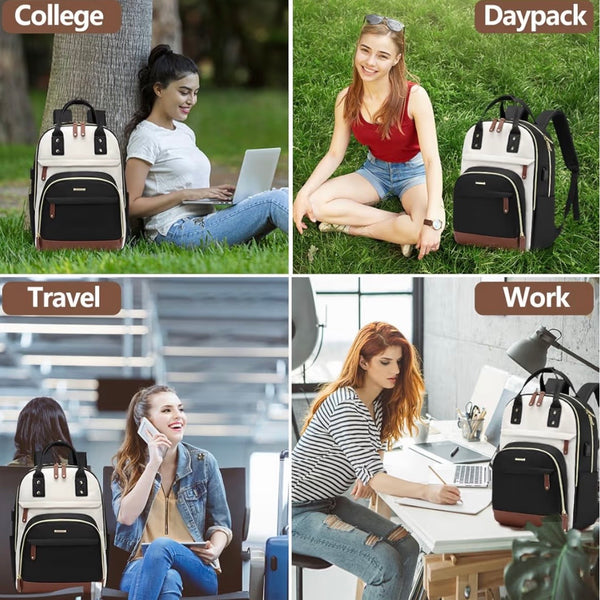 Large Capacity Women’s Laptop Backpack – BAGSWAN