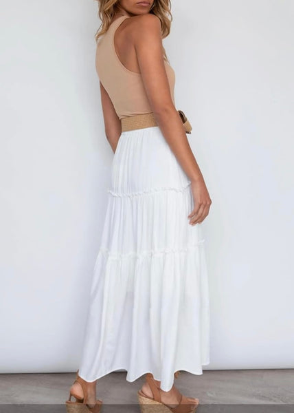 Soleil Boho Maxi Skirt