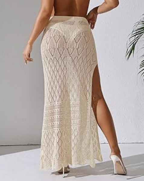Solana – Crochet Maxi Skirt Cover Up