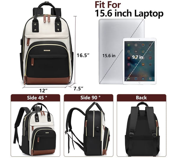 Large Capacity Women’s Laptop Backpack – BAGSWAN