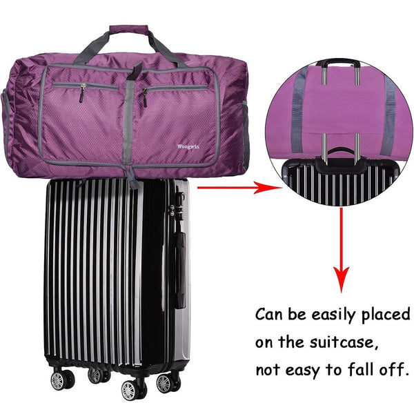 Heavy-Duty Honeycomb Polyester Duffel Bag – Extra Large, Foldable & Versatile