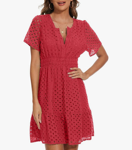 Camila Eyelet Dress