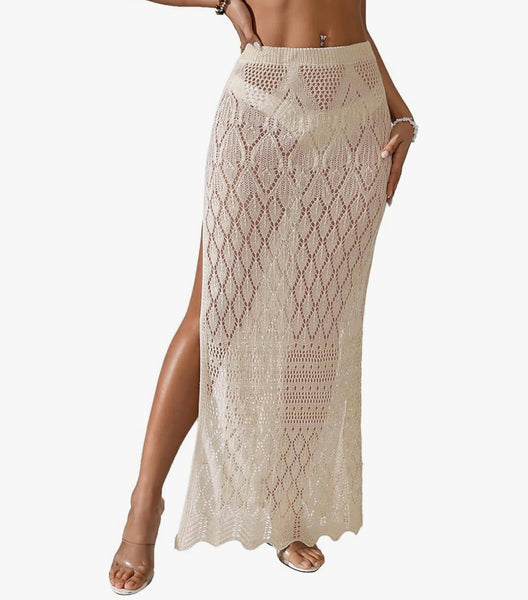 Solana – Crochet Maxi Skirt Cover Up