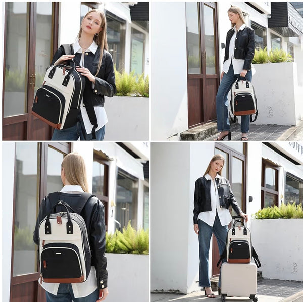 Large Capacity Women’s Laptop Backpack – BAGSWAN
