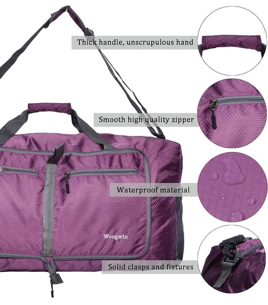 Heavy-Duty Honeycomb Polyester Duffel Bag – Extra Large, Foldable & Versatile