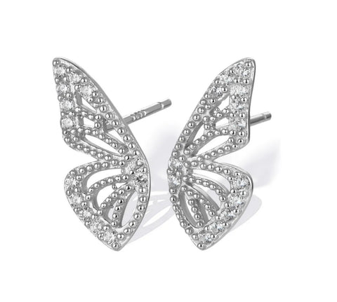 White Butterfly 24K Gold Plated