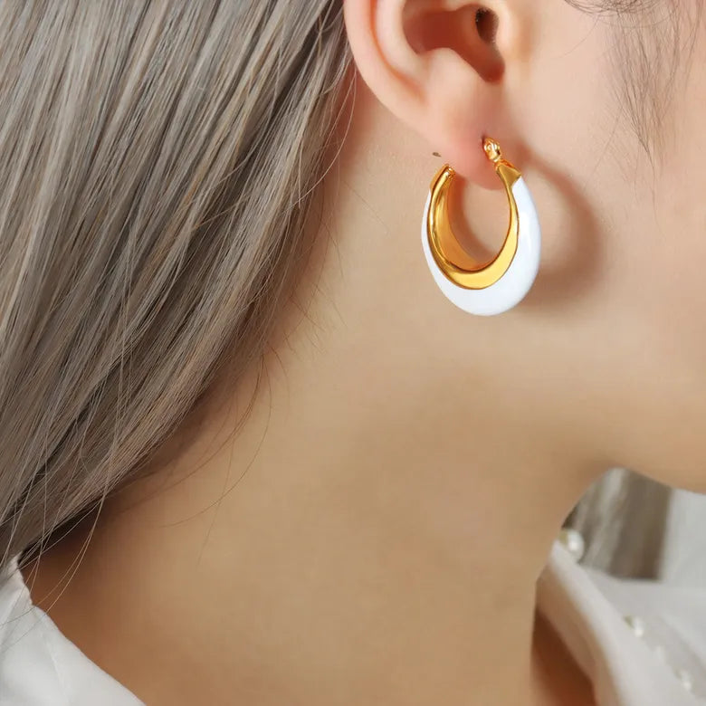 Vintage Hoop Earring